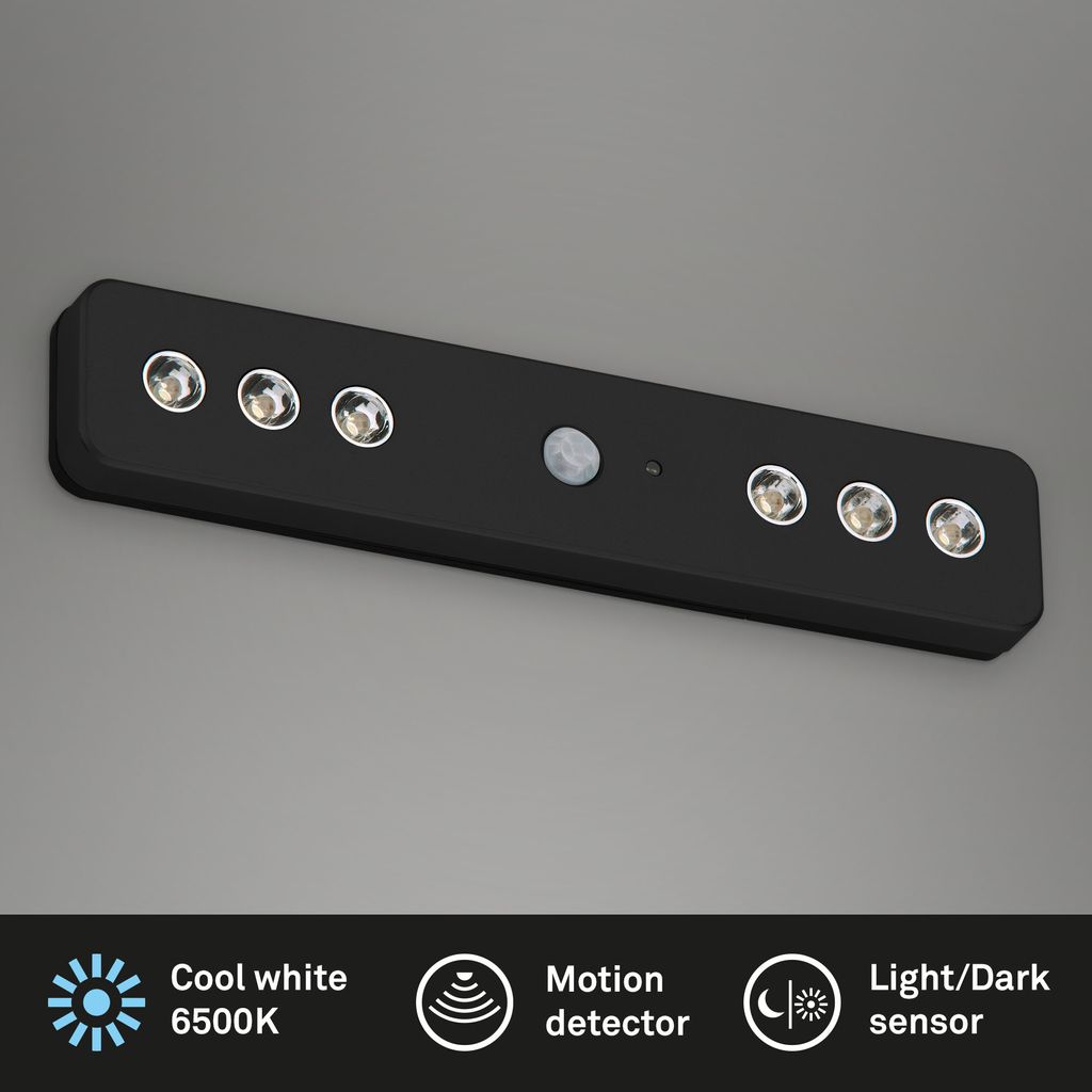 LED Lero Indoor 21 cm 6x0,08W 5lm nero
